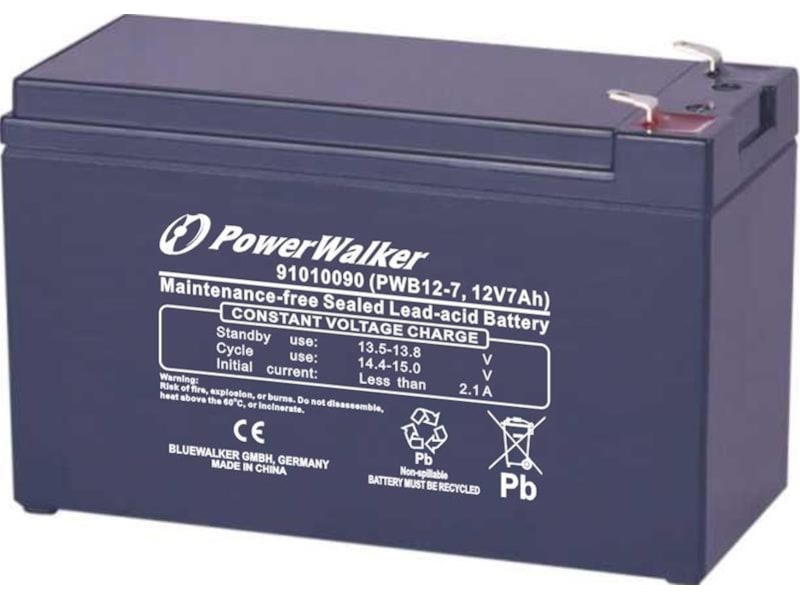 BlueWalker PW PWB12-7 UPS og UPS batteri