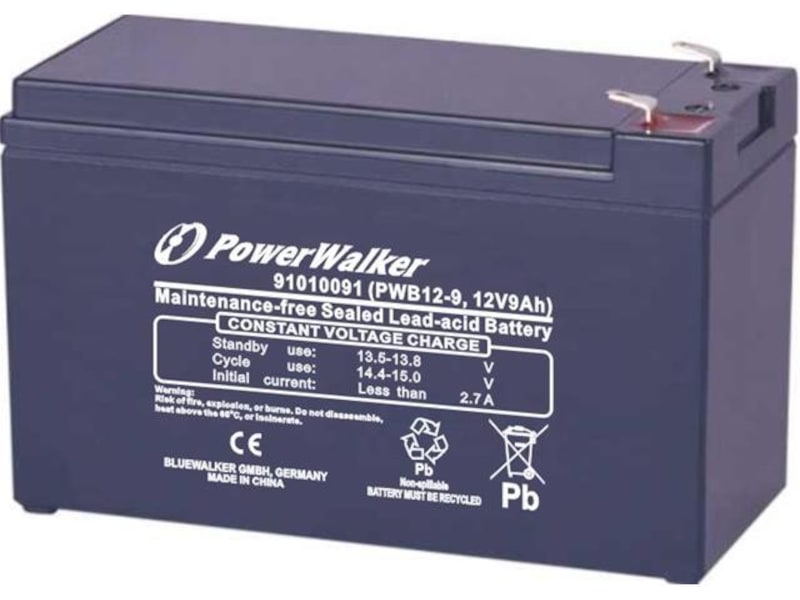 BlueWalker PW PWB12-9 UPS og UPS batteri