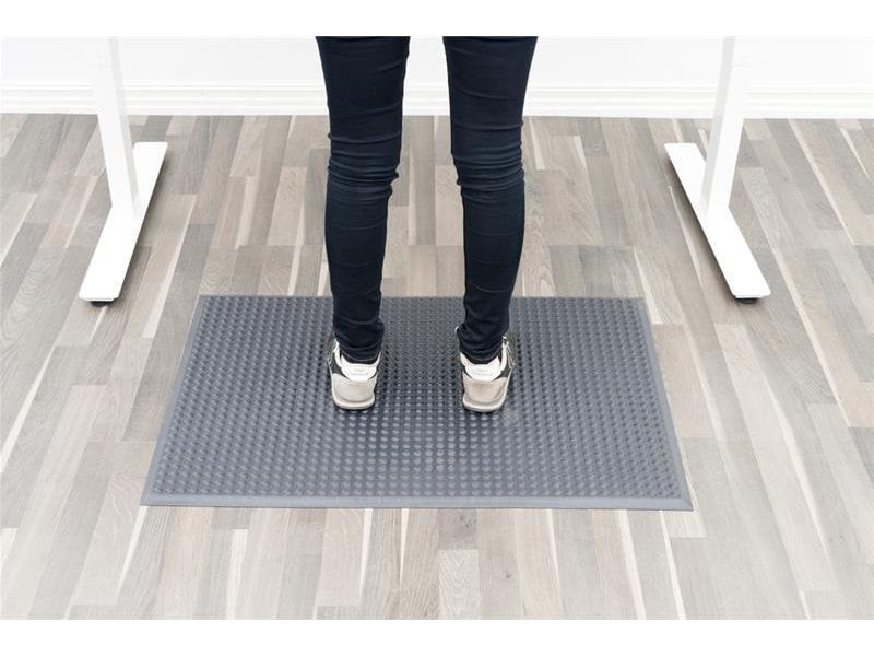 KENSON Ståmatte 49 x 63, Sort Ergonomi