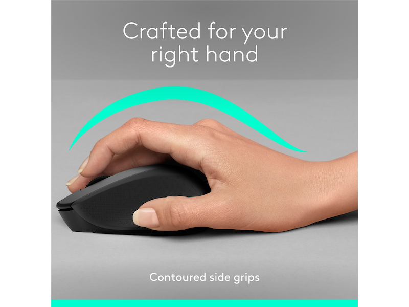 Logitech M330 Silent Plus Trådløs PC mus (sort) Mus