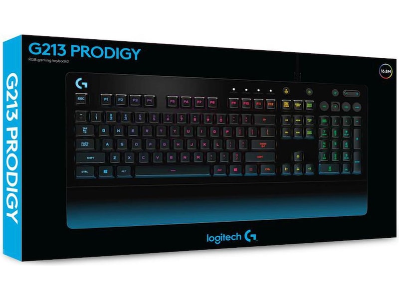 Logitech G213 Prodigy Gamingtastatur (sort) Gamingtastatur