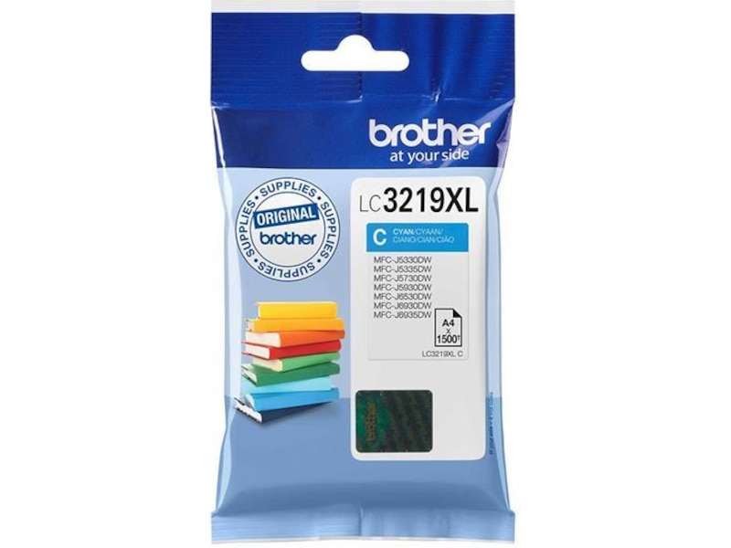 Brother Blekk LC3219XLC Cyan Blekkpatroner