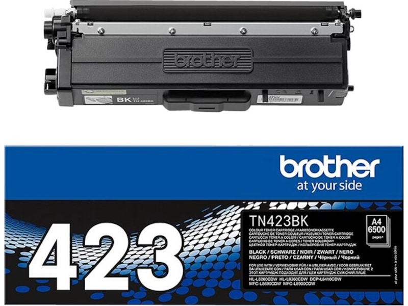 Brother Toner TN423BK Sort Lasertoner