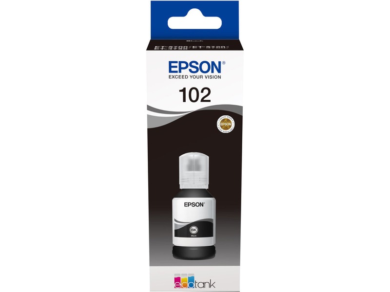 Epson 102 EcoTank sort blekkflaske Blekkpatroner