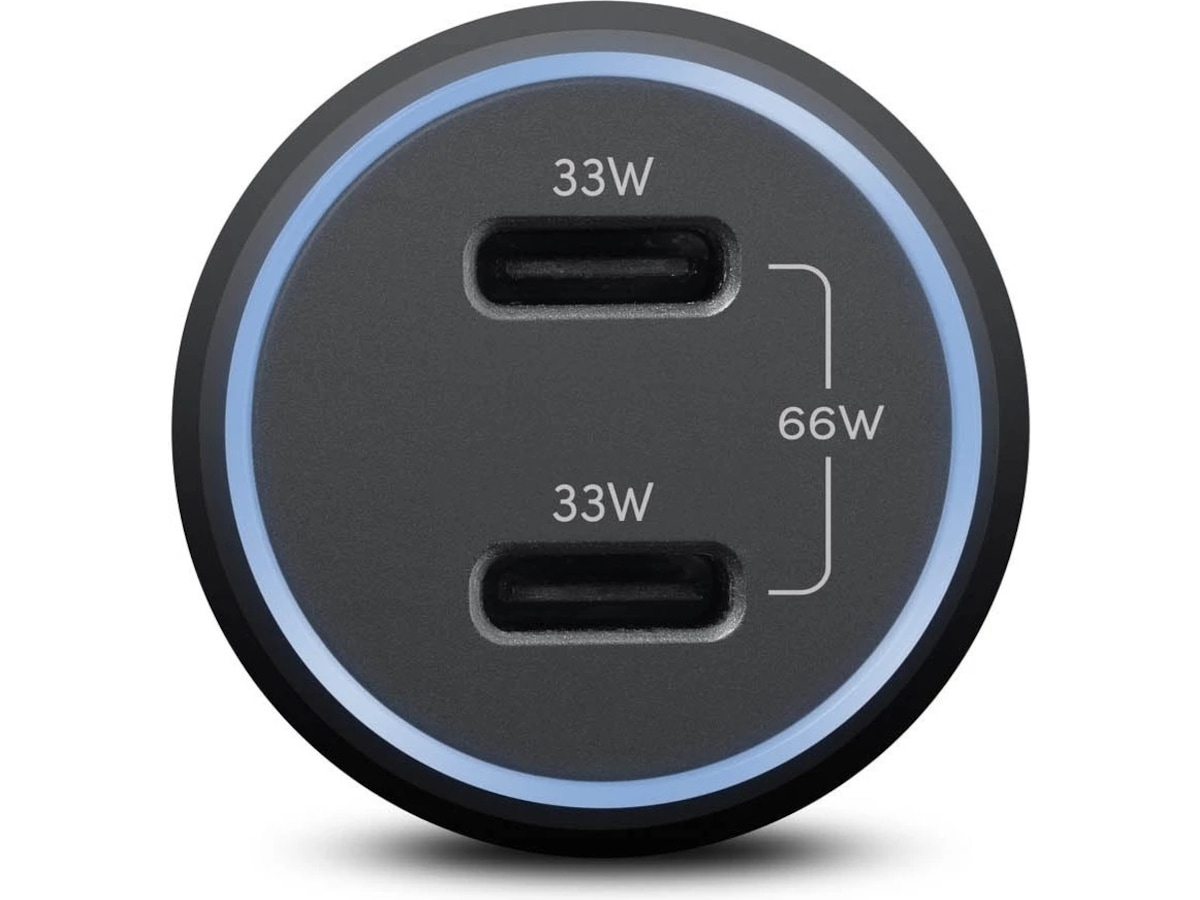 Andersson 66W Billader (sort) Mobilladere