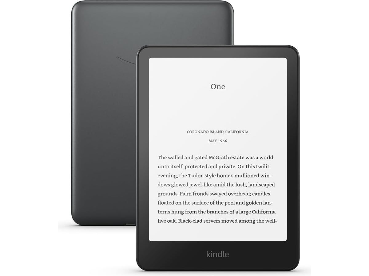 Amazon Kindle Paperwhite Signature Edition 7" 32GB (sort) Lesebrett