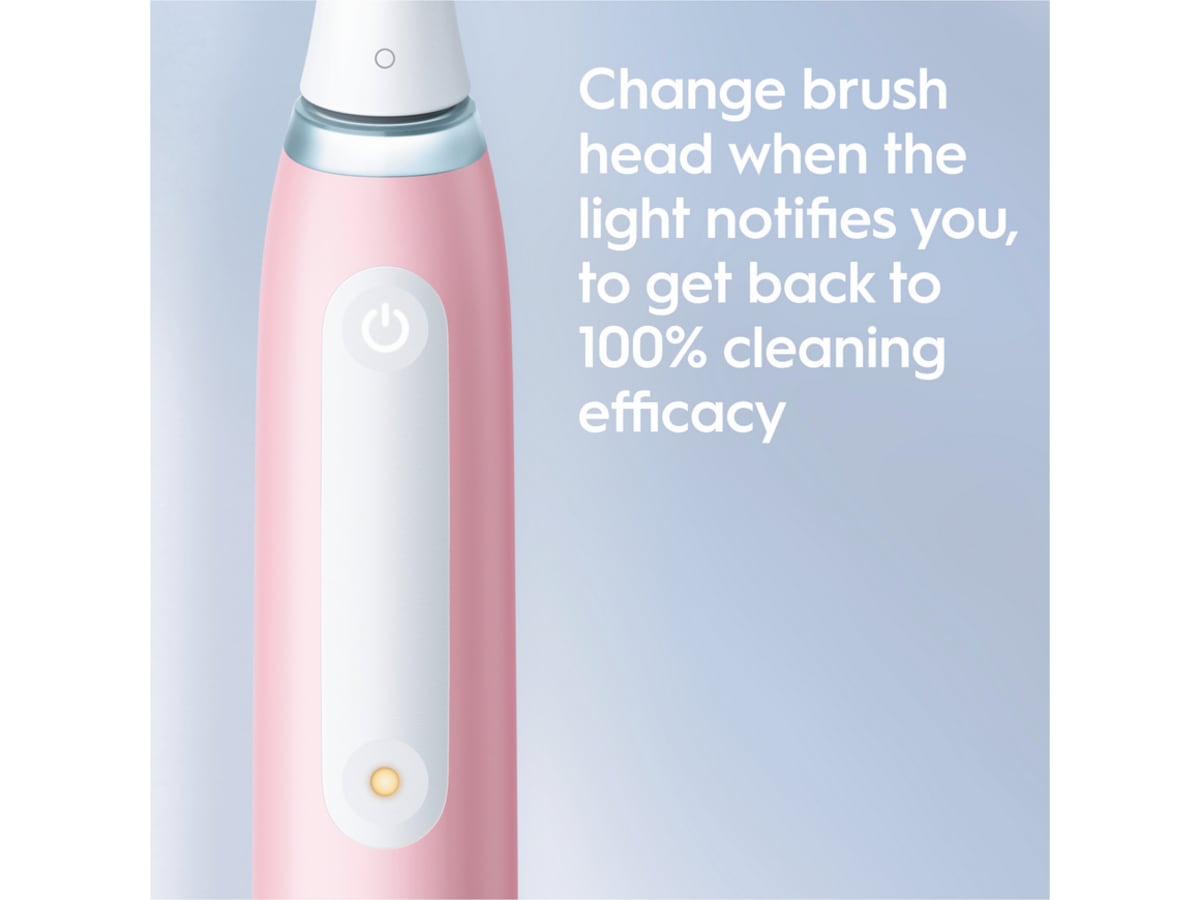 Oral-B iO 3 Elektrisk Tannbørste (rosa) Elektriske tannbørster