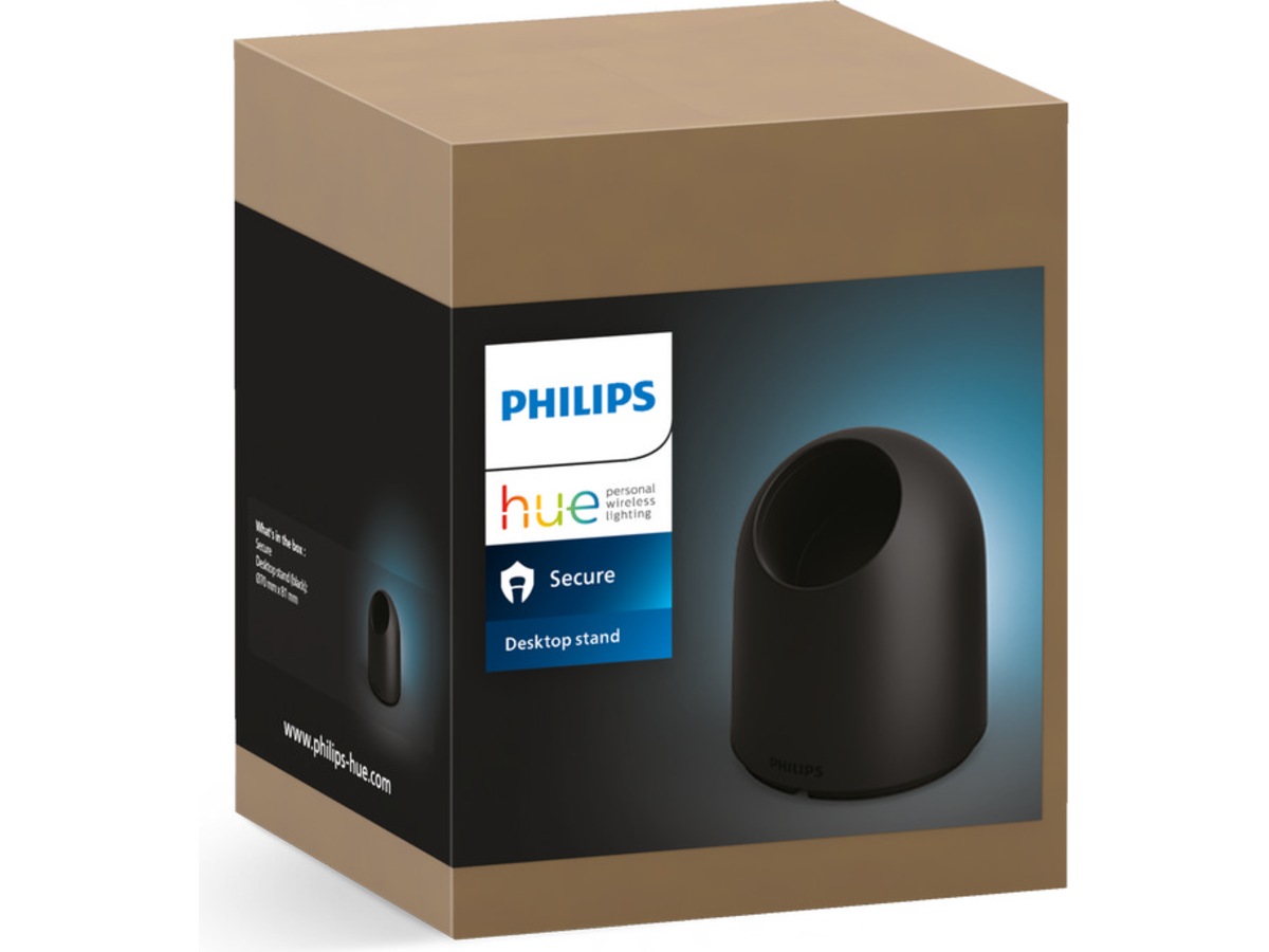 Philips Hue Secure-skrivebordstativ (sort) Tilbehør til overvåkningskameraer