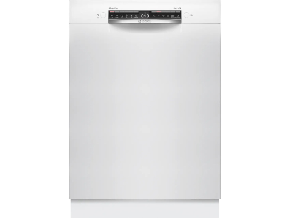 Bosch Serie 4 SMU4HMW01S Oppvaskmaskin (hvit) Underbygd oppvaskmaskin