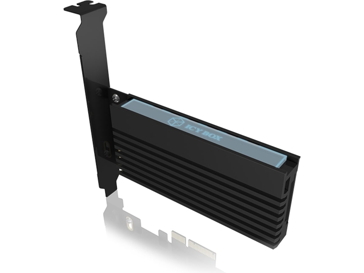 ICY BOX PCIe card with M.2 M-Key socket Harddisk