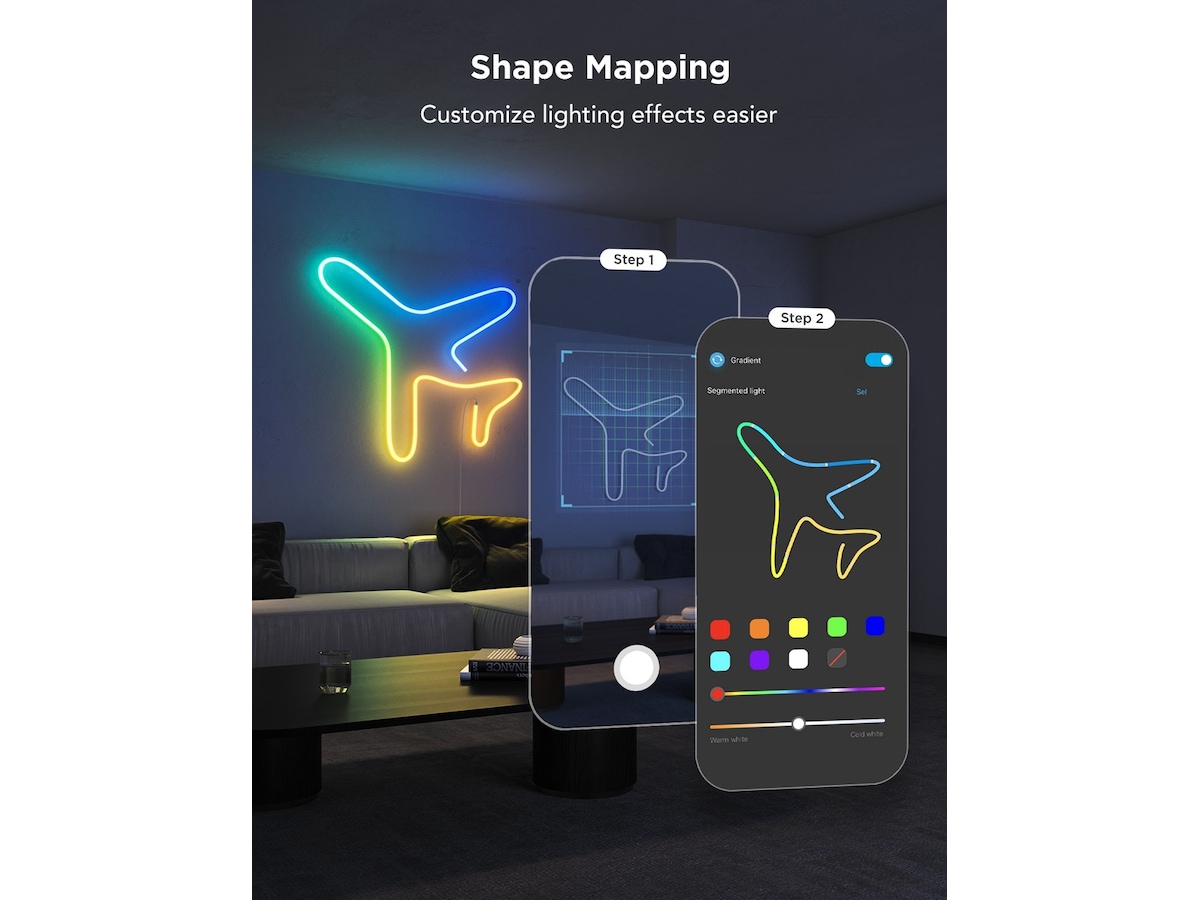 Govee Neon Rope Light 2 - 3 meter Led strips & underholdning