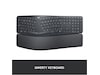 Logitech ERGO K860 Trådløs Tastatur Tastatur