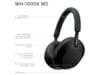 Sony WH-1000XM5 trådløse hodetelefoner, Over-Ear  (sort) Hodetelefoner
