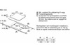 Siemens EH631BEB6X Induksjonsplate (sort) Induksjonstopp