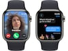 Apple Watch Series 9 GPS + LTE 41mm Rustfritt stål (grafitt) Smartklokker