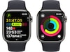 Apple Watch Series 9 GPS + LTE 41mm Rustfritt stål (grafitt) Smartklokker