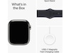 Apple Watch Series 9 GPS + LTE 41mm Rustfritt stål (grafitt) Smartklokker