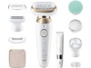Braun Silk-épil 9 Flex 3S SkinSpa Epilator SES9-481 (hvit/gull) Epilator & IPL-hårfjerning