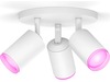 Philips Hue Trippelt Fugato-spotlight (hvit) Taklampe