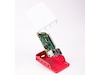 Raspberry Pi 4 B offisiell case (rød/hvit) Tilbehør