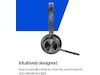 Poly Voyager Focus 2 MS USB-C Headset med ladestativ Hodesett, trådløse