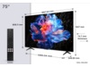 TCL 75" 4K Google TV 75V6C 70 - 79 tommer TV