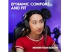 Logitech G321 Lightspeed trådløst gamingheadset (svart) Gaming headset