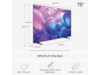 Samsung 75" Q6F QLED 4K Smart TV (2025) 70 - 79 tommer TV