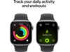 Apple Watch Series 11 GPS + LTE 42mm Aluminium (stellargrå) Smartklokker