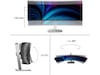 Philips 49" curved skjerm 49B2U5900C/00 Skjermer