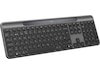 Logitech Signature Slim Solar+ Trådløst Tastatur K980 (grafittgrå) Tastatur