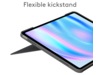 Logitech iPad Air 13" Combo Touch tastaturdeksel (oxford grey) -B-Grade Demo annet i PC & nettbrett