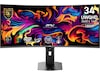 MSI 34" curved gamingskjerm MPG 341CQR X36 Skjermer