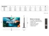 Philips 65" MLED810/12 QD Smart MiniLed TV (2025) -B-Grade Demo TV/projektor