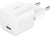 Belkin 25W USB-C Vegglader (hvit) Mobilladere