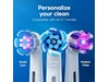 Oral-B iO3 elektrisk tannbørste (hvit) Tannbørstehoder