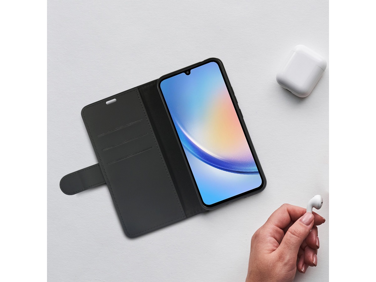 iiglo Galaxy A34 5G Lommebokdeksel (sort) Deksel til mobiltelefon