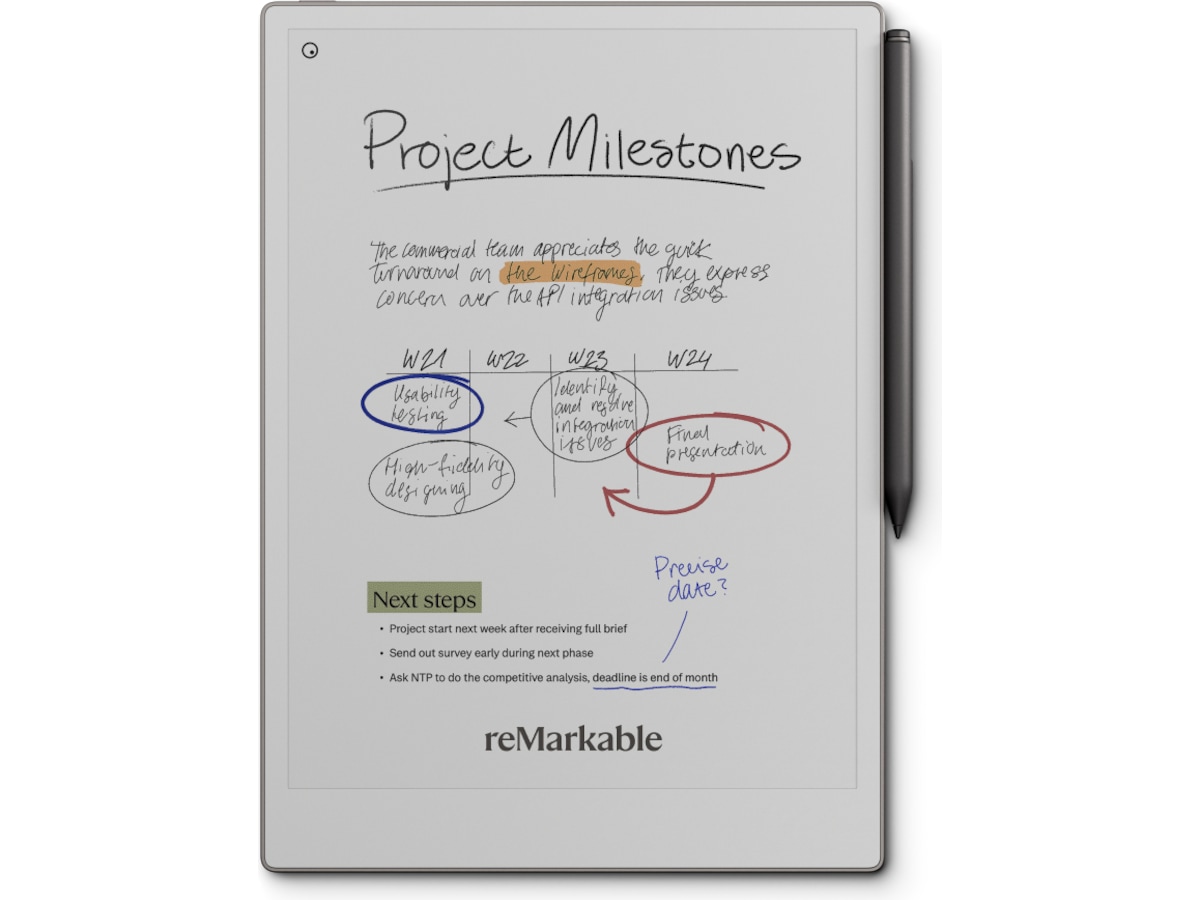 reMarkable Paper Pro 11,8" 64GB inkl. Marker Plus Digitale notatblokker & tilbehør