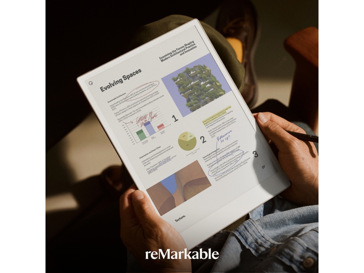 reMarkable Paper Pro 11,8" 64GB inkl. Marker Plus Digitale notatblokker & tilbehør