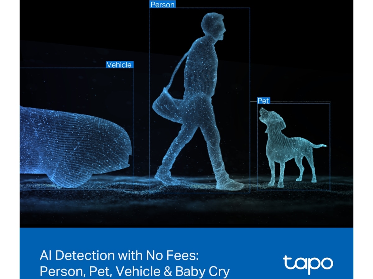 TP-Link Tapo C246D  Indoor/Outdoor Dual Lens overvåkningskamera Overvåkningskameraer