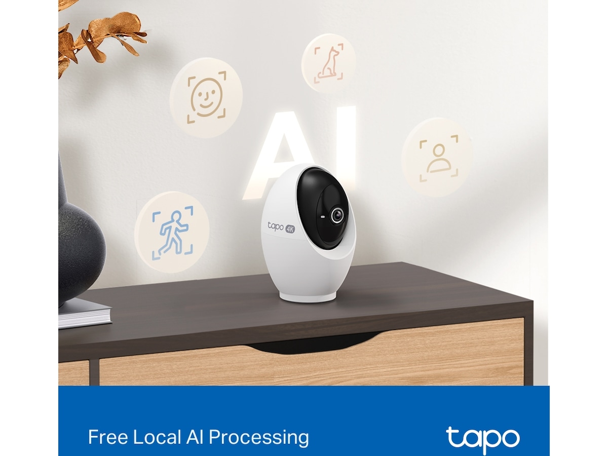 TP Link Tapo C260 4K innendørs overvåkningskamera Overvåkningskameraer