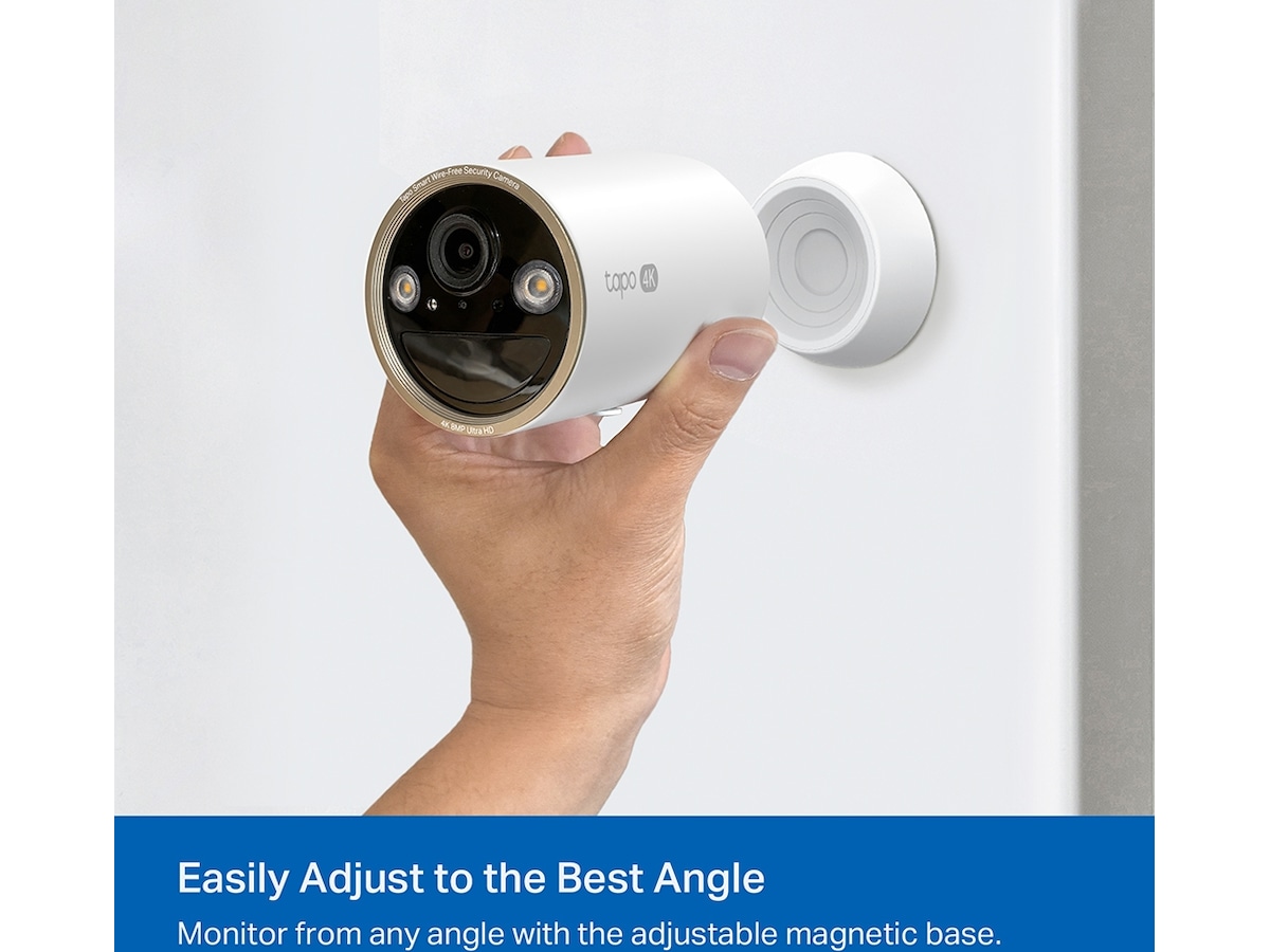 TP-Link Tapo C460 batteridrevet utendørs sikkerhetskamera Overvåkningskameraer