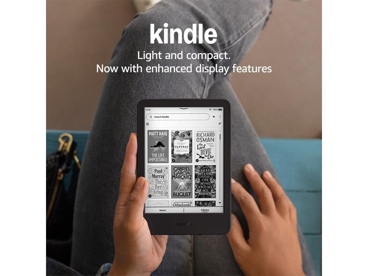 Amazon Kindle (2024) 6" 16GB (sort) Lesebrett