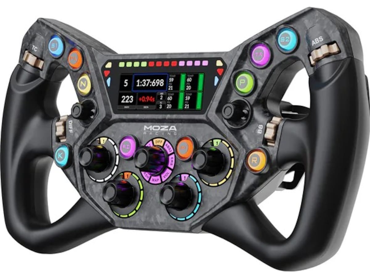 MOZA KS Pro Steering Wheel Ratt & pedaler