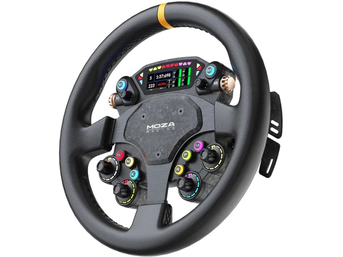 MOZA CS Pro Steering Wheel Ratt & pedaler