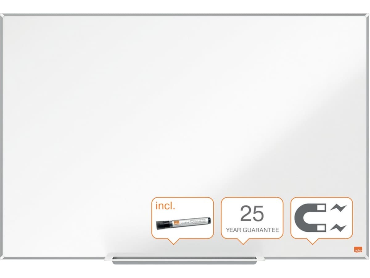 Nobo Whiteboard Impression Pro Emaljert magnetisk tavle 90x60 cm Whiteboardtavler