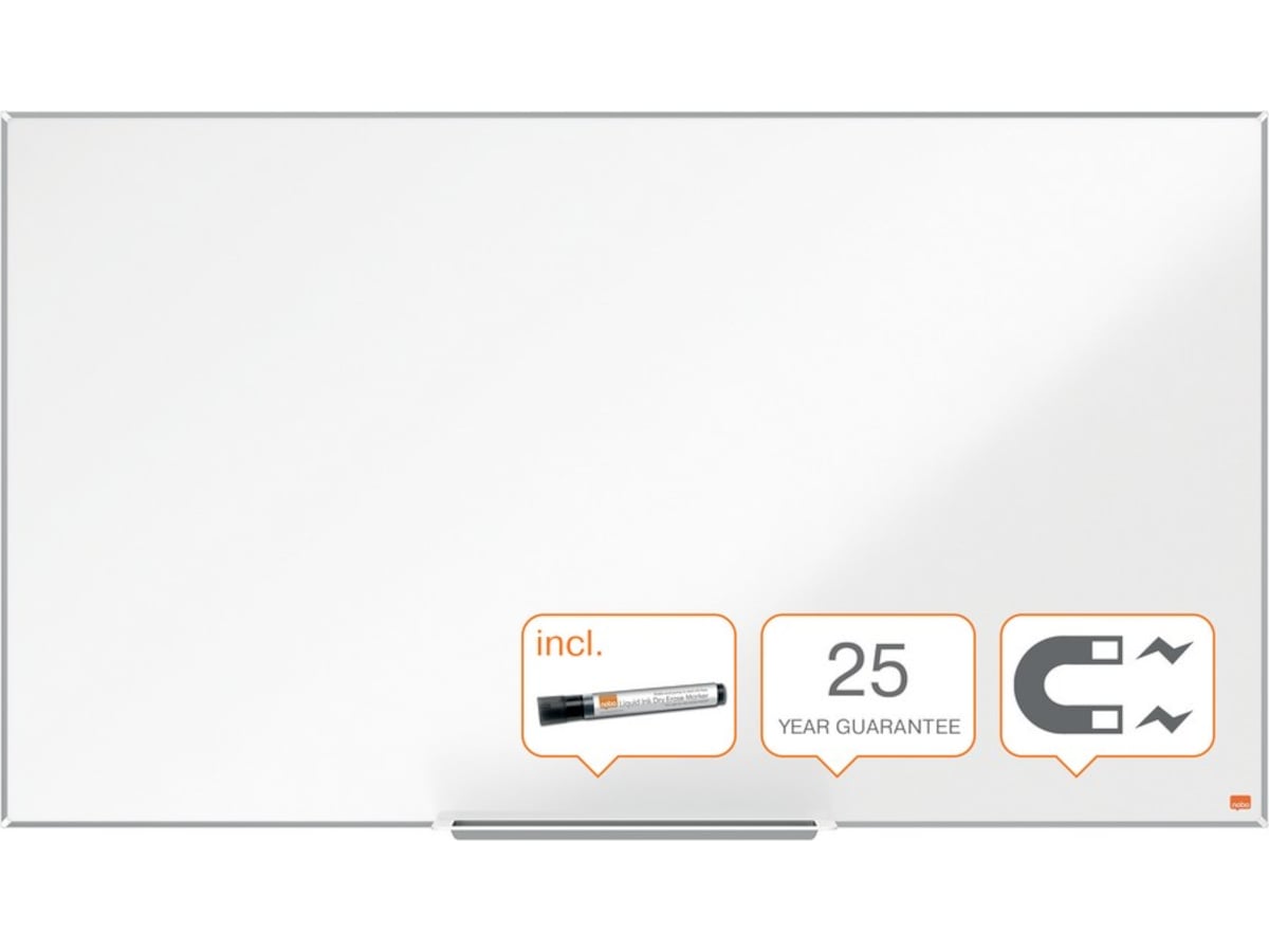 Nobo Whiteboard Impression Pro Widescreen 55" emaljert magnetisk tavle Whiteboardtavler