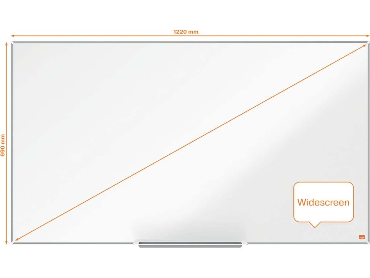 Nobo Whiteboard Impression Pro Widescreen 55" emaljert magnetisk tavle Whiteboardtavler