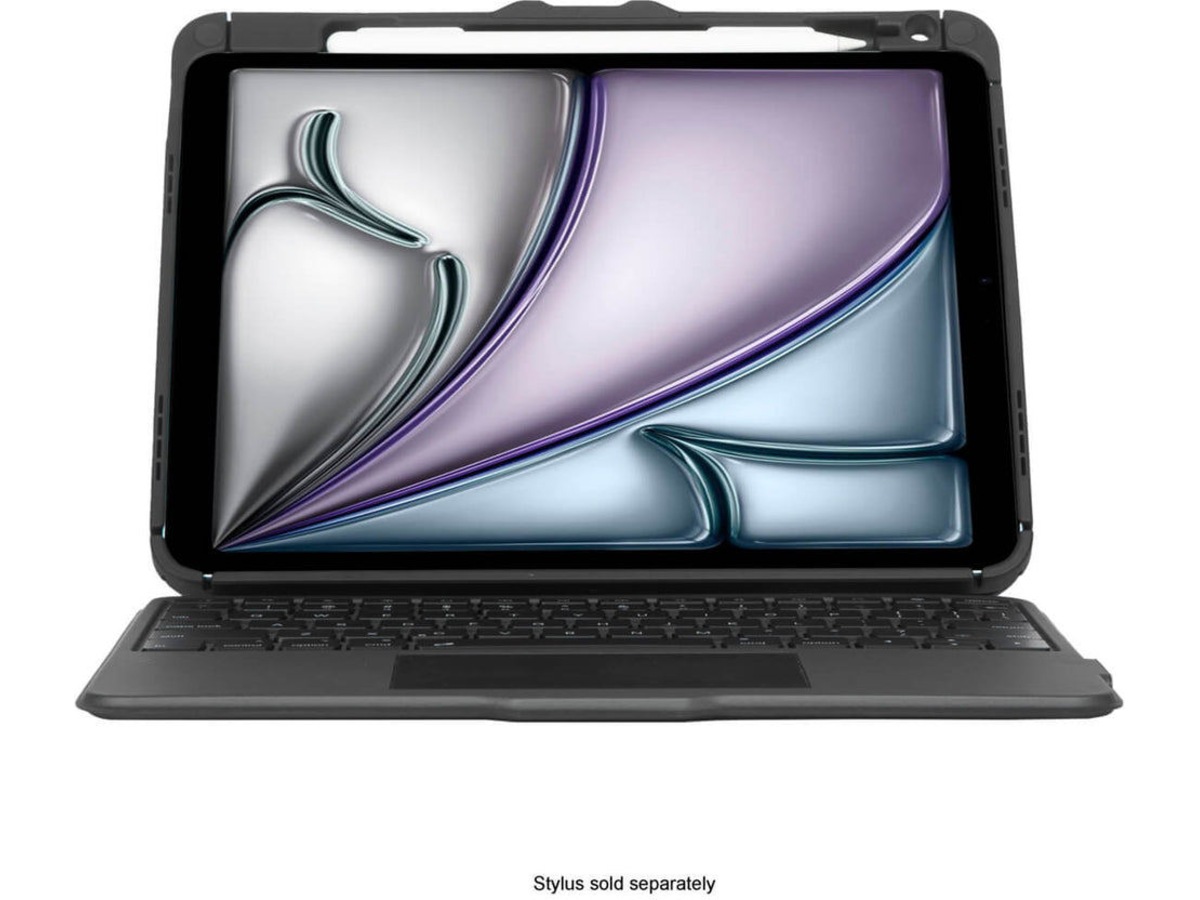 Targus iPad 10,9/11/Air 11" (M2/M3) VersaVu Tastaturdeksel (sort) Tastatur og stylus