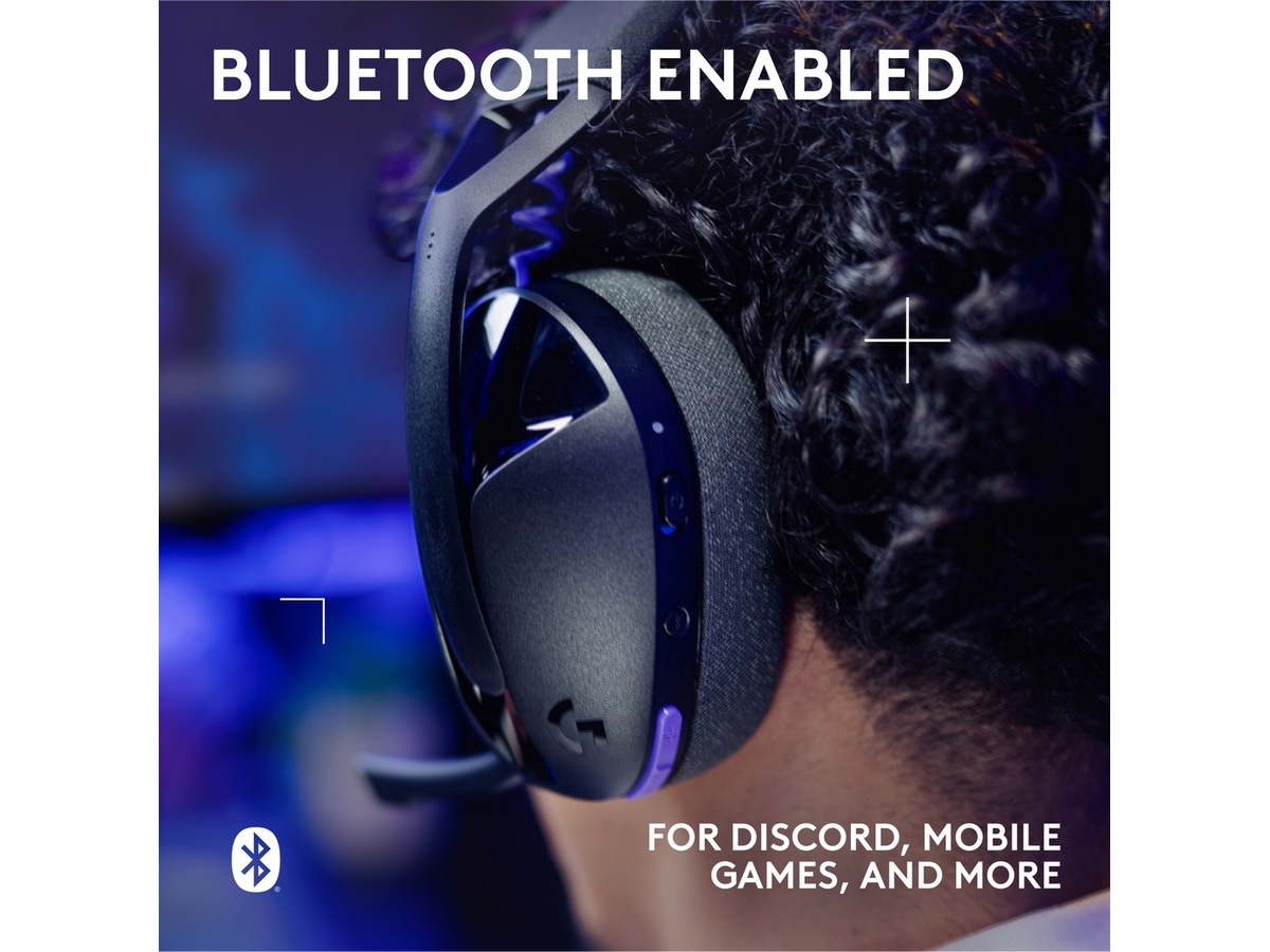 Logitech G321 Lightspeed trådløst gamingheadset (svart) Gaming headset